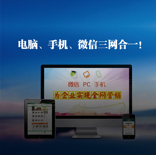 三網(wǎng)合一網(wǎng)站模板建設(shè)