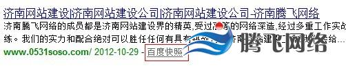 濟(jì)南騰飛網(wǎng)絡(luò)-百度快照