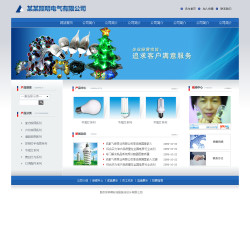 濟南網(wǎng)站建設(shè)-照明電氣公司網(wǎng)站
