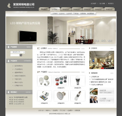 濟(jì)南網(wǎng)站建設(shè)-照明電氣公司網(wǎng)站