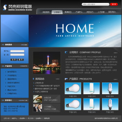 濟南網(wǎng)站建設(shè)-照明電器公司網(wǎng)站