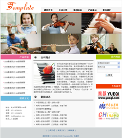 濟(jì)南網(wǎng)站建設(shè)-樂(lè)器制造企業(yè)網(wǎng)站