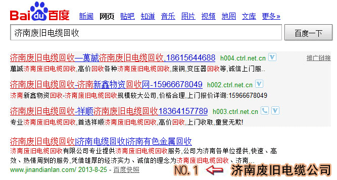 網(wǎng)站優(yōu)化案例圖示
